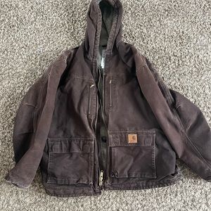 Carhartt Sherpa Jacket - Brown - Men’s XL